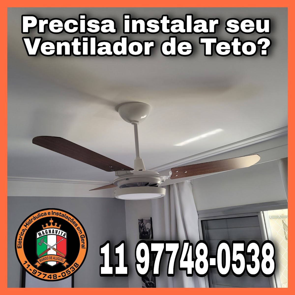 Instalação e reparo residencial feito pela Magnavita na Zona Sul de São Paulo